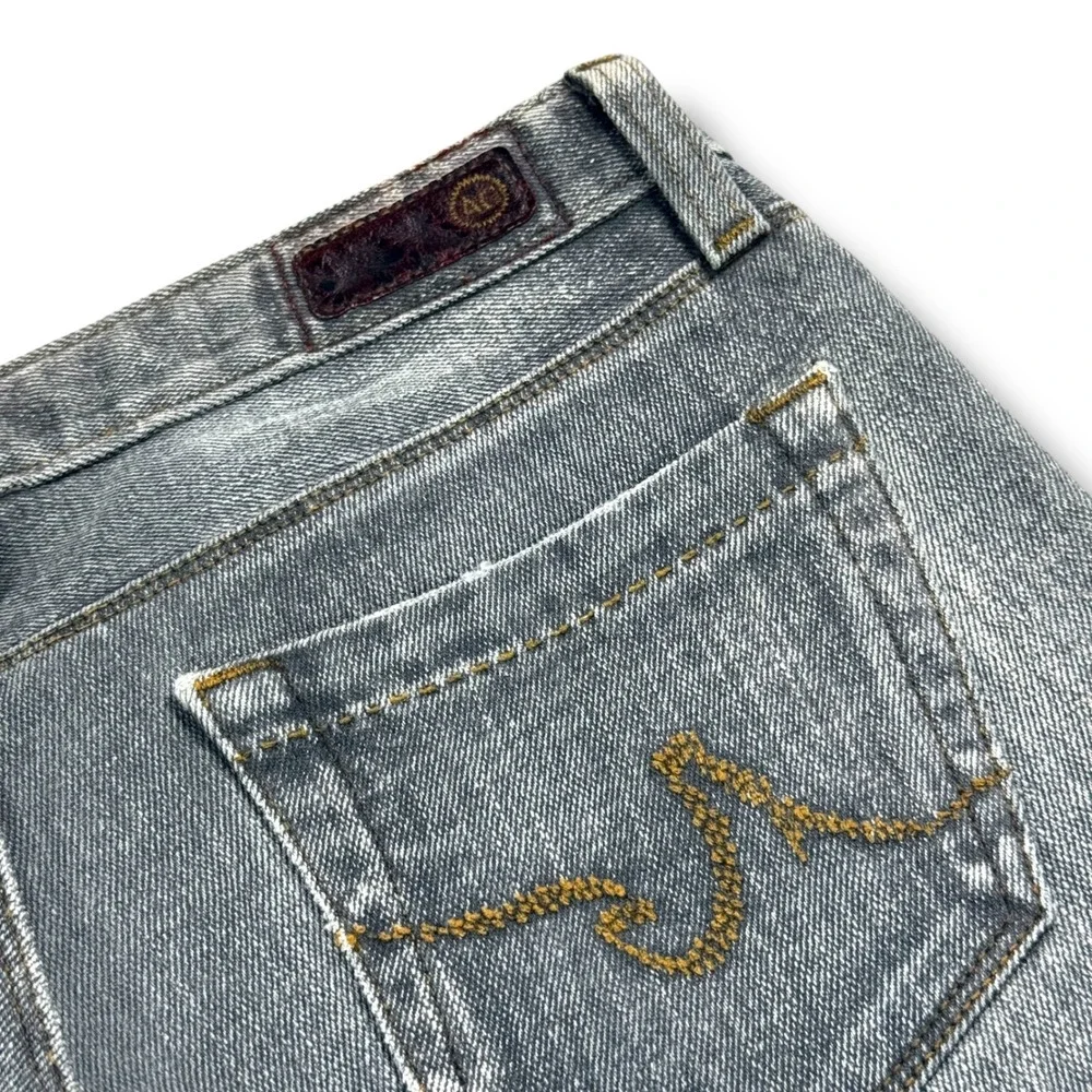 AG Adriano Goldschmied Jeans‎ Womens Size 27x30 Grey Straight Leg - Rare